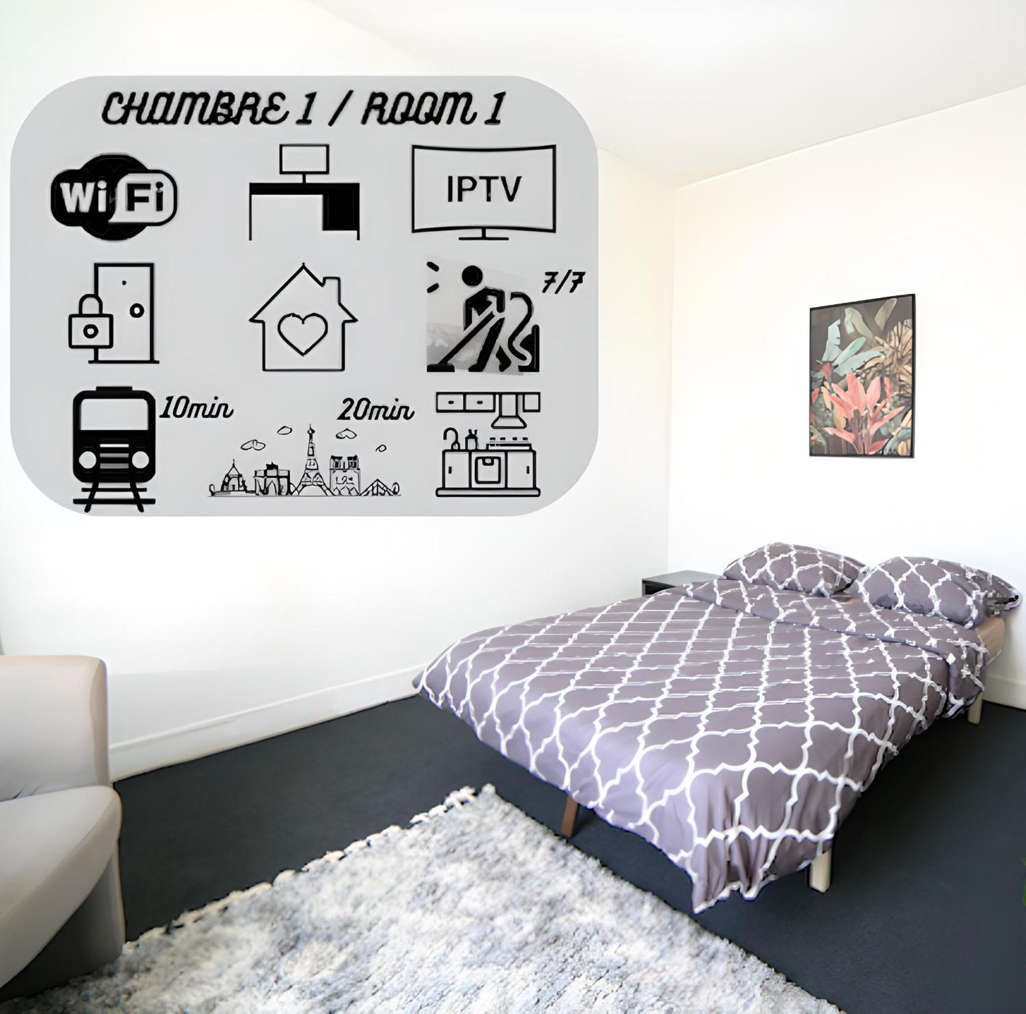 Chambre 1, Calme, 1 Station De Paris, Bureau Maisons-Alfort Exterior photo